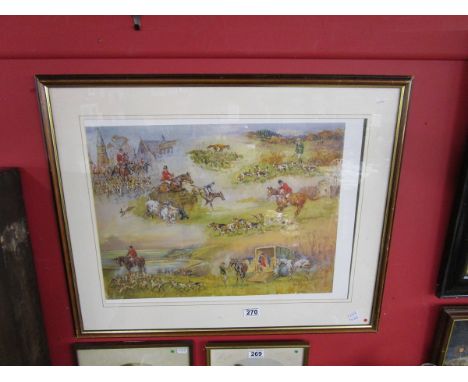 John King hunting print