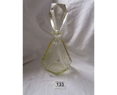 Rudolf Hlousek Bohemian Art Deco decanter