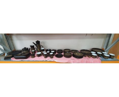 Large quantity of vintage Denby ceramics (Qty) 