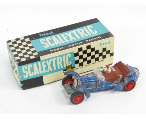 A Scalextric Vintage Car Racing Alfa Romeo, 21hp, MCC55, with original box.