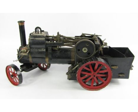A steam powered traction engine, (AF), 53cm long.