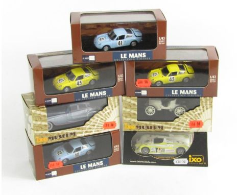 *Le Mans Collection vintage diecast cars, with collection by Ixo, with other vintage cars (7).