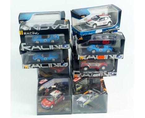 *Solido and Vitesse 1:43 scale diecast, including Citroen Xsara WRC driven by C Sainz/M Marti 1st Rally of Turkey 2003, a 200