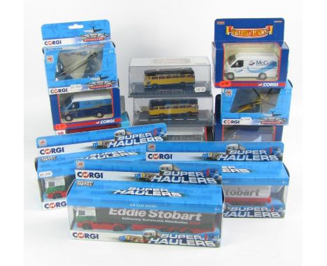 *Corgi die cast models of buses, (11 in total).