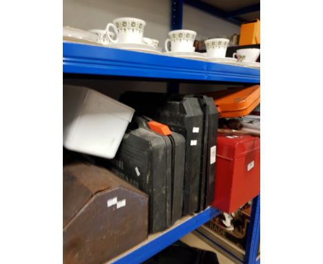 A SUBSTANTIAL AMOUNT OF TOOLS AND TOOLBOXES