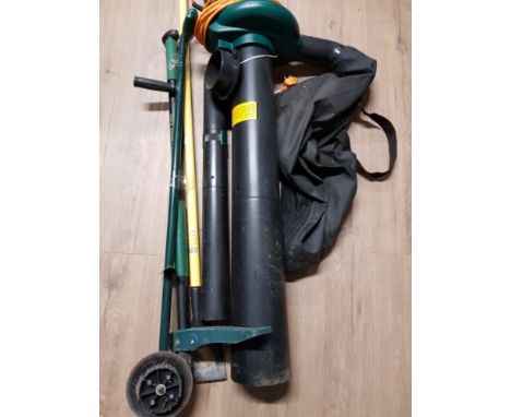1800W BLOWER VAC AND ASSORTED GARDEN TOOLS