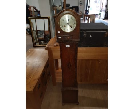 OAK GRANDDAUGHTER CLOCK