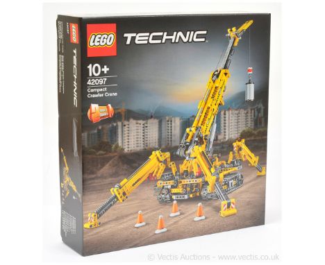 Lego Technic set number 42097 Compact Crawler Crane, within Near Mint sealed packaging. EX SHOP STOCK.