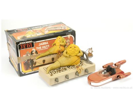 Kenner Star Wars vintage Return of the Jedi Jabba The Hutt Play-set, Excellent complete, within Fair Plus opened box. Kenner 