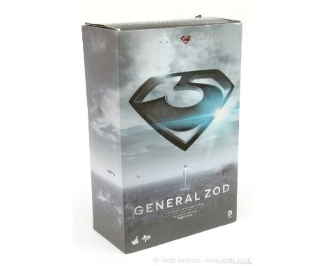 Hot Toys Dc Superman Man Of Steel General Zod MMS216 12" scale figure, Near Mint complete, Within Excellent packaging.