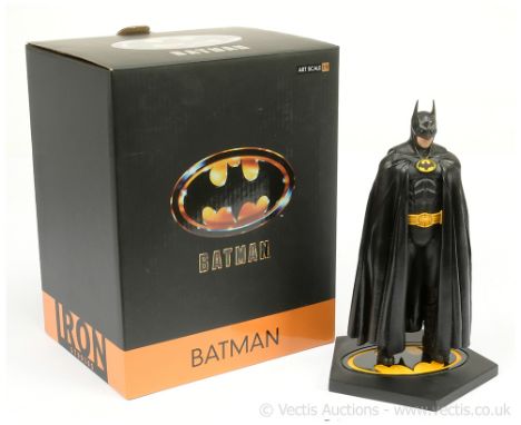 Iron Studios Art Scale 1/10 Batman (1989) figurine, Good Plus to Excellent, within Excellent opened packaging, includes inser