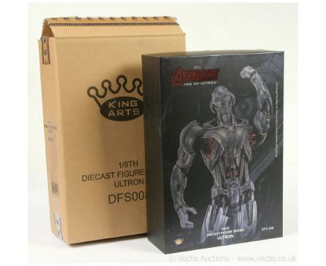 King Arts Marvel Avengers Age of Ultron Ultron 1/9th scale diecast figure, DFS008, Near Mint to Mint, within Near Mint opened