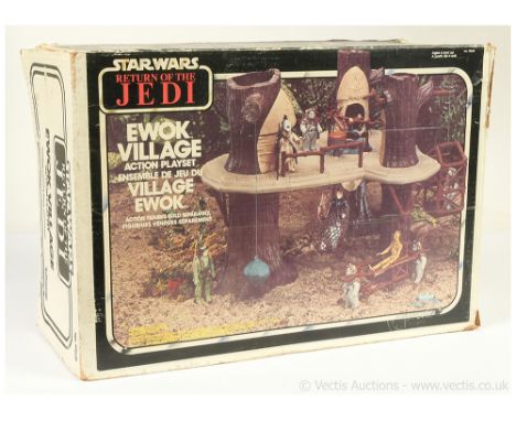 Kenner Star Wars vintage Return of the Jedi Ewok Village EMPTY BOX ONLY, Fair to Good.