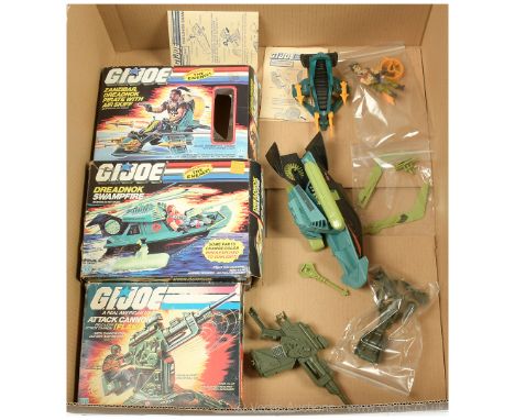 Hasbro vintage G.I. JOE Zanzibar Dreadnok Pirate with Air Skiff, Good Plus to Excellent, Complete with Zanzibar figure, withi
