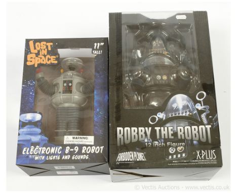 Diamond Select Toys Lost in Space Electronic B-9 Robot, Good Plus, within Good Plus opened packaging. X-Plus Forbidden Planet