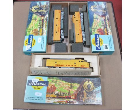 Two Athearn 'HO' Gauge Class F-7 Diesel Bo-Bo Locomotives, 'Union Pacific' R/No 1467, boxed, plus a Athearn 'HO' Gauge 'Union