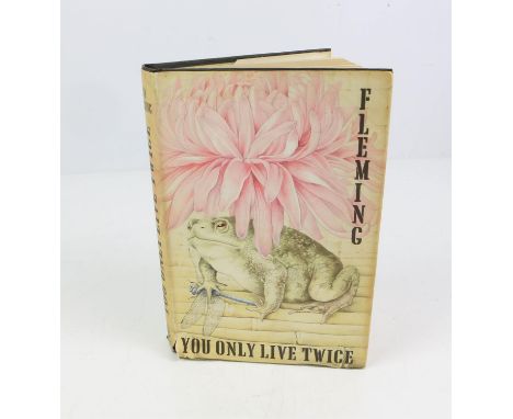 Ian Fleming, 'You Only Live Twice', Jonathan Cape, 1964, first edition, with original clipped dust jacket.Condition Report:  