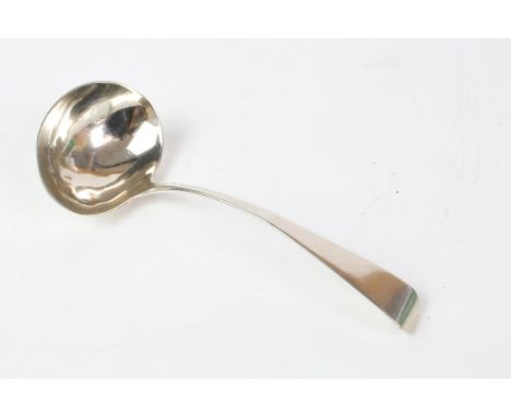 Georgian silver sauce ladle 1799 by W.S. 16.5cm