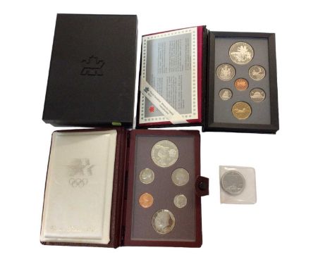 World - Mixed coins to include Elizabeth II 1oz fine proof platinum Noble 1983 (N.B. Uncased &amp; without Certificate of Aut
