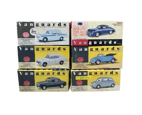 Vanguards 1:43 scale Classic Saloon Cars, boxed (14)