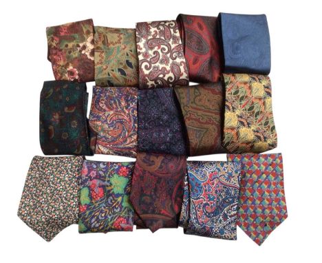 Collection of ties including Liberty x15, Christian Dior, Pierre Balmain, Charles Tyrwhitt, Austin Reed etc.