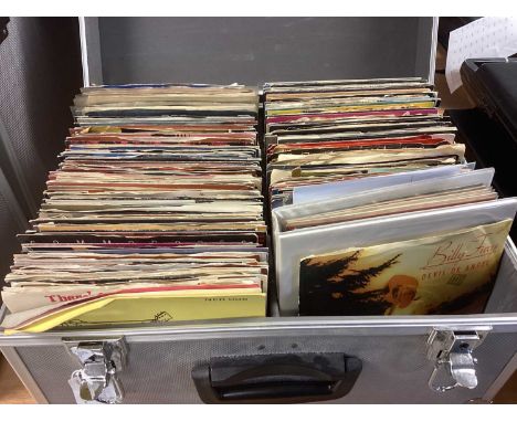 Case of single records and EPs, featuring Elvis Presley, Madonna, Shakin' Stephens, Sister Sledge, Beach Boys, etcCondition a