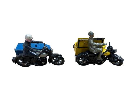 Morestone Series AA Scout Patrol &amp; RAC Patrol, plus other motorcycle related diecast (1 box)