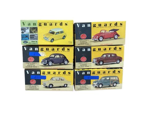 Vanguards 1:43 scale Classic Saloon Cars, boxed (12)