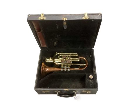 Getzen Eterna cornet in caseSerial number - LB EC9212