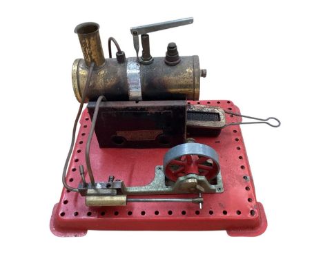 Mamod live steam stationery engine with burner, unboxed (1)30