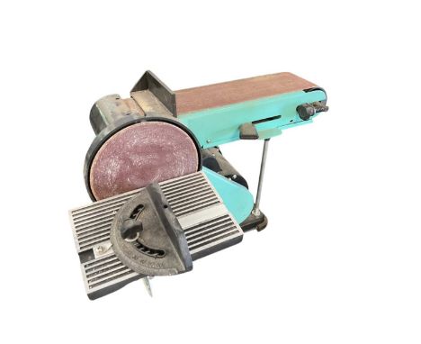 Tooltec Belt &amp; Disc Sander 375W and a bench grinder (2).