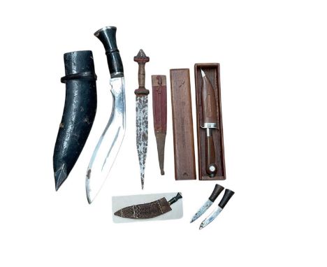 Indian Kukri and other daggers