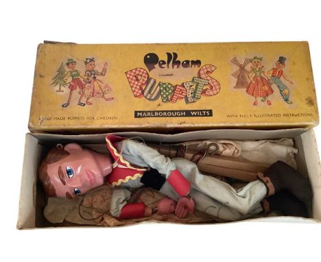 Vintage Pelham Puppet Steve Zodiac, boxed (1)