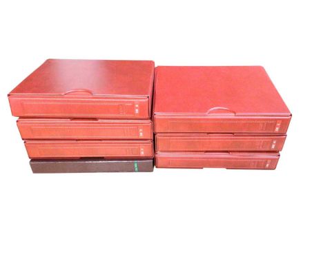 Stamps G.B. mint &amp; used collection 1840-1980s in six Prinz albums to include 1840 1d Black (x8), 1840 2d blue, Mulready l
