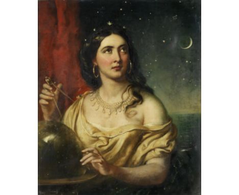 British School, 19th CenturyPortrait of Urania oil on canvas76.2 x 63.5cm (30 x 25in).Footnotes:Urania which translates to He