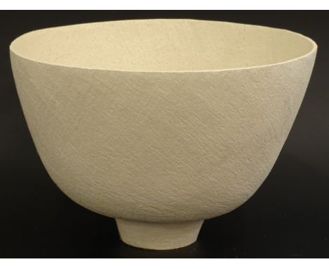 Cheryl Horsley (b.1953). Bowl, ceramic, 29cm dia.