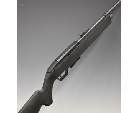 Crosman Repeatair 1077 repeater .177&nbsp;&nbsp;CO2&nbsp;air rifle with chequered semi-pistol grip, composite stock, adjustab