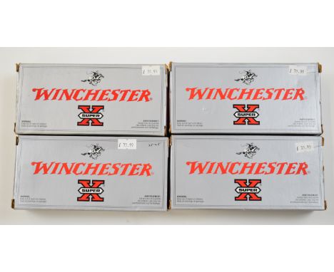 Eighty .300 Winchester Short Magnum Winchester Super X rifle cartridges, all in original boxes. PLEASE NOTE THAT A VALID RELE