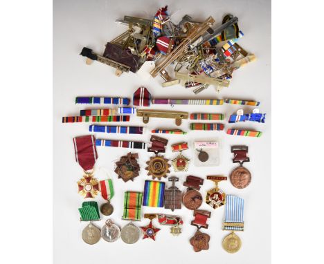 Small collection of various medals including Chinese Korea Medals, Dutch Korea Medal, WW2 Defence Medal, Indian Army 9 years 