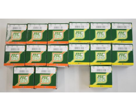 Three-hundred-and-twenty-five 20 bore RC shotgun cartridges, all in original boxes.&nbsp;PLEASE NOTE THAT A VALID RELEVANT FI