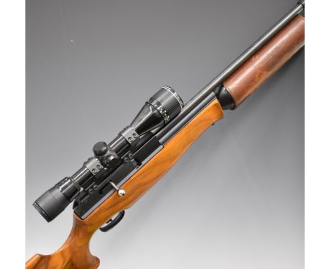Stalker Rifles Tiger Ten BSA Super Ten style .22 FAC PCP air rifle with textured semi-pistol grip, raised cheek piece, multi-