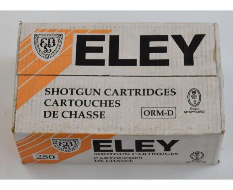 Two-Hundred-and-fifty 16 bore Eley Grand Prix Bismuth shotgun cartridges, sealed in original box.&nbsp;PLEASE NOTE THAT A VAL