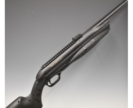 ASG TAC Repeat .177 CO2&nbsp;air rifle with textured semi-pistol grip and forend, raised cheek piece to the composite skeleto