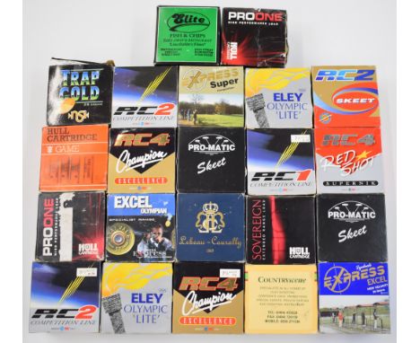 Five-hundred-and-fifty 12 bore shotgun cartridges including RC1, RC2, RC3, RC4, Hull Sovereign, Pro-Matic Skeet, Lyalvale Exp