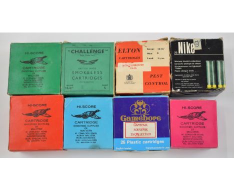 Two-hundred various collector's shotgun cartridges including Shooting Supplies of Malvern, Challenge, Gamebore Gamefair Souve