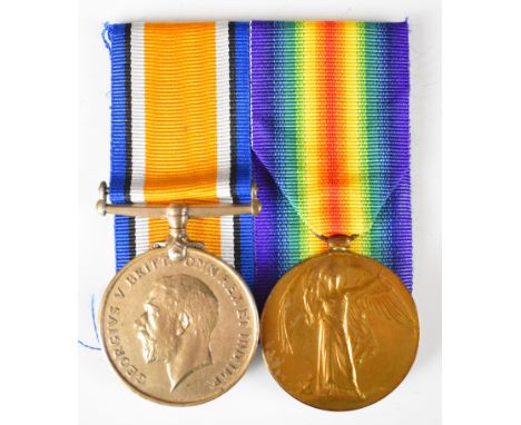 South Africa WW1 medal pair comprising War Medal and Victory Medal named to Pte A R Edwards, 4th African Infantry to War Meda