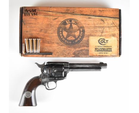 Umarex Colt Single Action Army .45 Peacemaker style .177 air pistol/ revolver with faux wooden grips, limited edition 913/100
