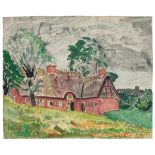 Erich Heckel. Landschaft mit Bauernhaus. 1929