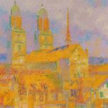 Augusto Giacometti. „Zürich“ (Grossmünster). 1934