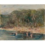Max Liebermann. „Badende Kinder – Studie“. Wohl 1931